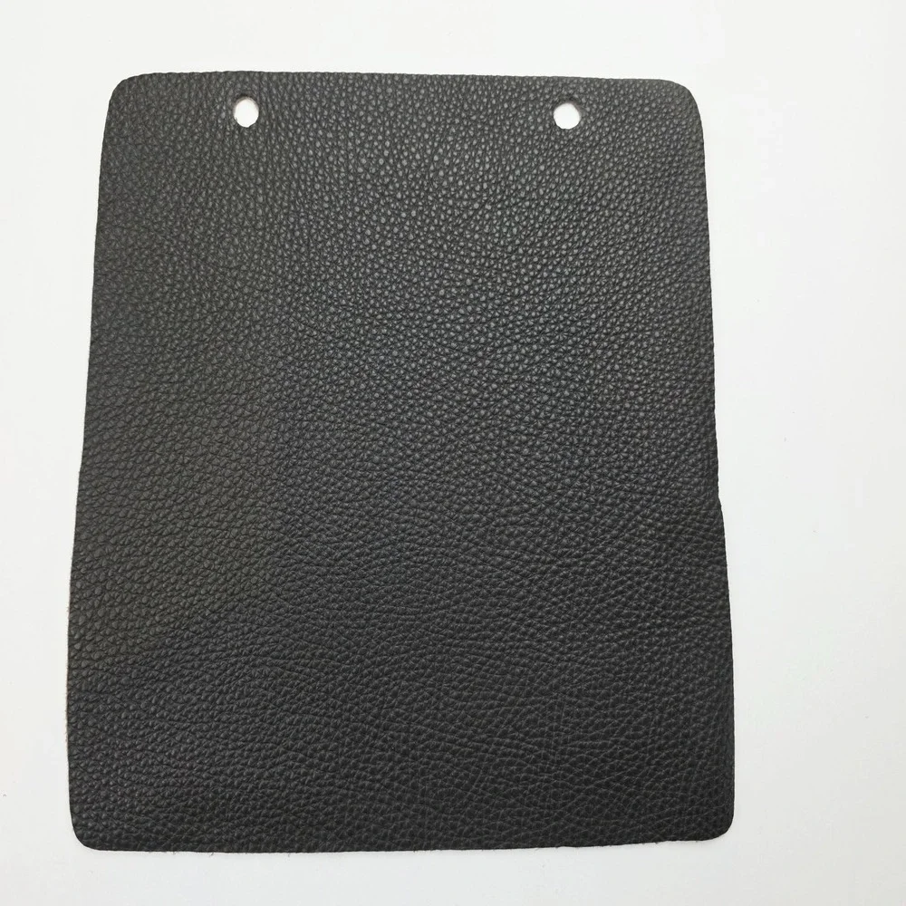 Lot Of 5 Blk Brn Leather Sample Upholstery Swatches for Bookbinding Bags Wallet